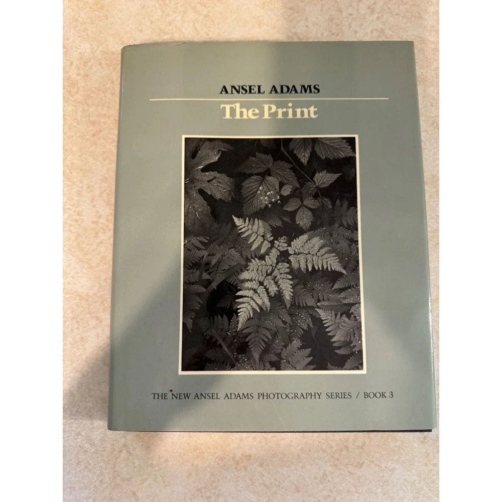 Ansel Adams The Print Hardcover Book 3 Photography Series 1983 ISBN 0821215264
